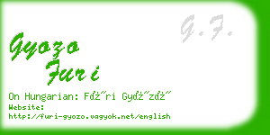 gyozo furi business card